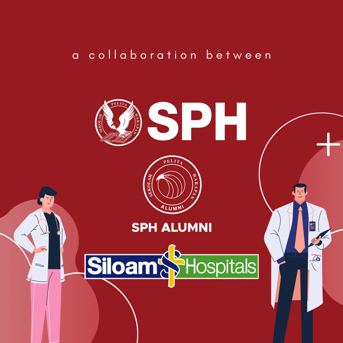 HEALTH, HABIT AND HOPE
Saturday, August 1
10 - 11.30 am (GMT+7)

📱Register now at
bit.ly/sphsiloamwebin…

SPEAKERS :
👩 DR. Dr. Allen Widysanto
👦🏻 Dr. Yogi Prawira, Sp. A (K)
👱🏻‍♀️ Caroline Riady
👩‍🦱 Julie McCaughan
🧑🏻 Aileen Hambali
👱‍♂️ Alex Tho

👥 Open for Public