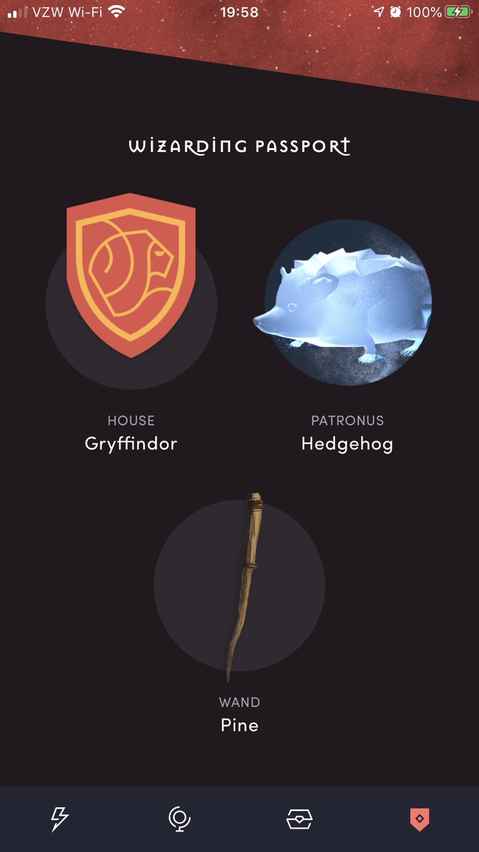 acefaceee's tweet photo. was super excited &amp; downloaded the Harry Potter app and spent an hour taking quizzes and reading to find out my patronus is a hedgehog 🦔 https://t.co/Lk83tTUudC