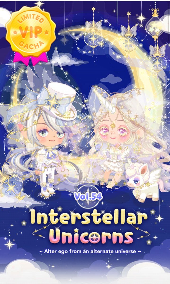 LinePlayItalia's tweet photo. La Culla d'Oro - Line Play Italia: Anticipazione: Gacha VIP (54) Interstellar Unicorns https://t.co/CuIDoOLt9i 
**
@uomopanda @ZanaAura @maaya_saaya  @Stomboliy @RoxyDoraDora @VirginGirls48 @lvl999_
**
#Lineplay #VIP... https://t.co/tpFnRK4PIu