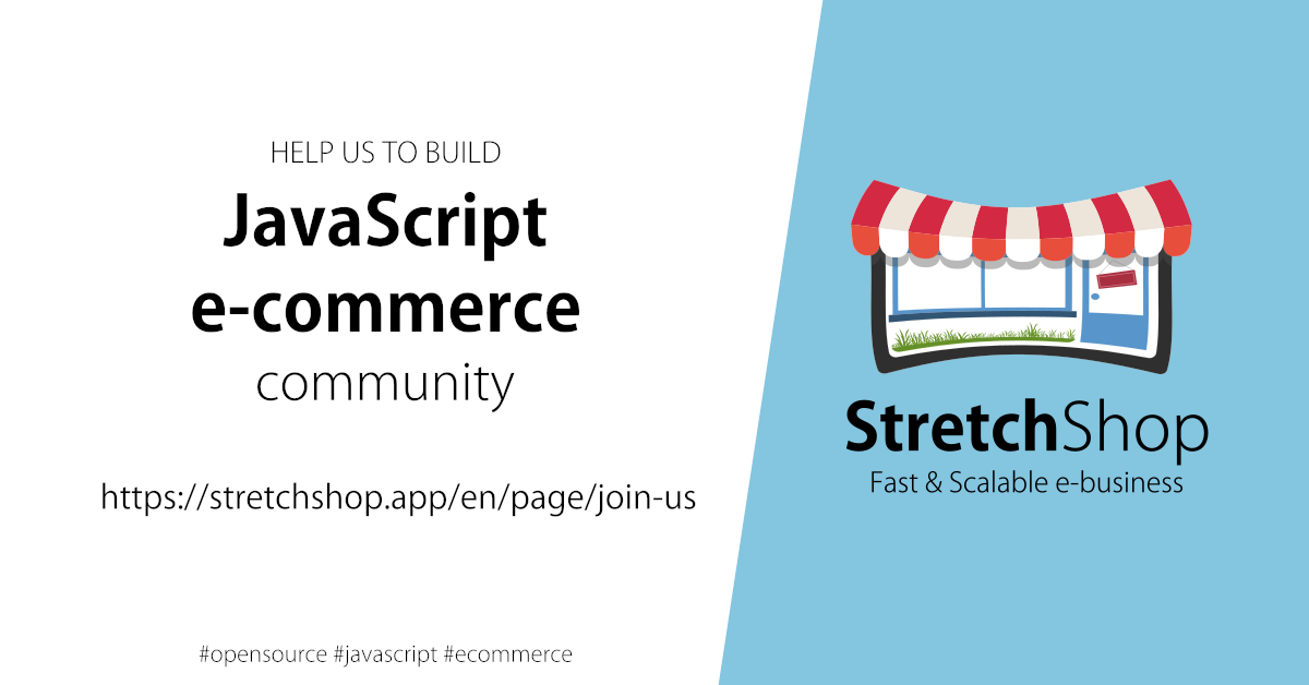 StretchShopJS's tweet image. Help us to build JavaScript e-commerce community stretchshop.app/en/page/join-us
#opensource #javascript #ecommerce