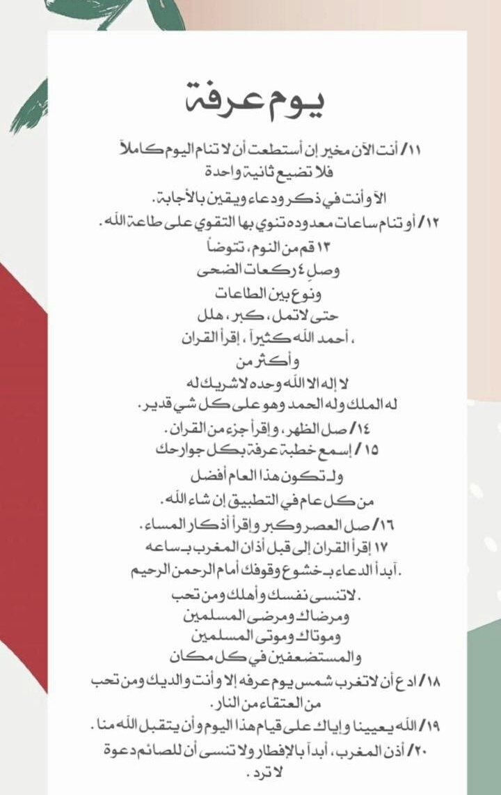 AlBadr52936768's tweet photo. #يوم_الترويه

تأهّبـوا لـ يوم عرفة، جهِّزوا دعواتكم وأمانيكم، خبِّئوا حوائجكم لهذا اليوم العظيم🌴. https://t.co/sjKnb4poUh