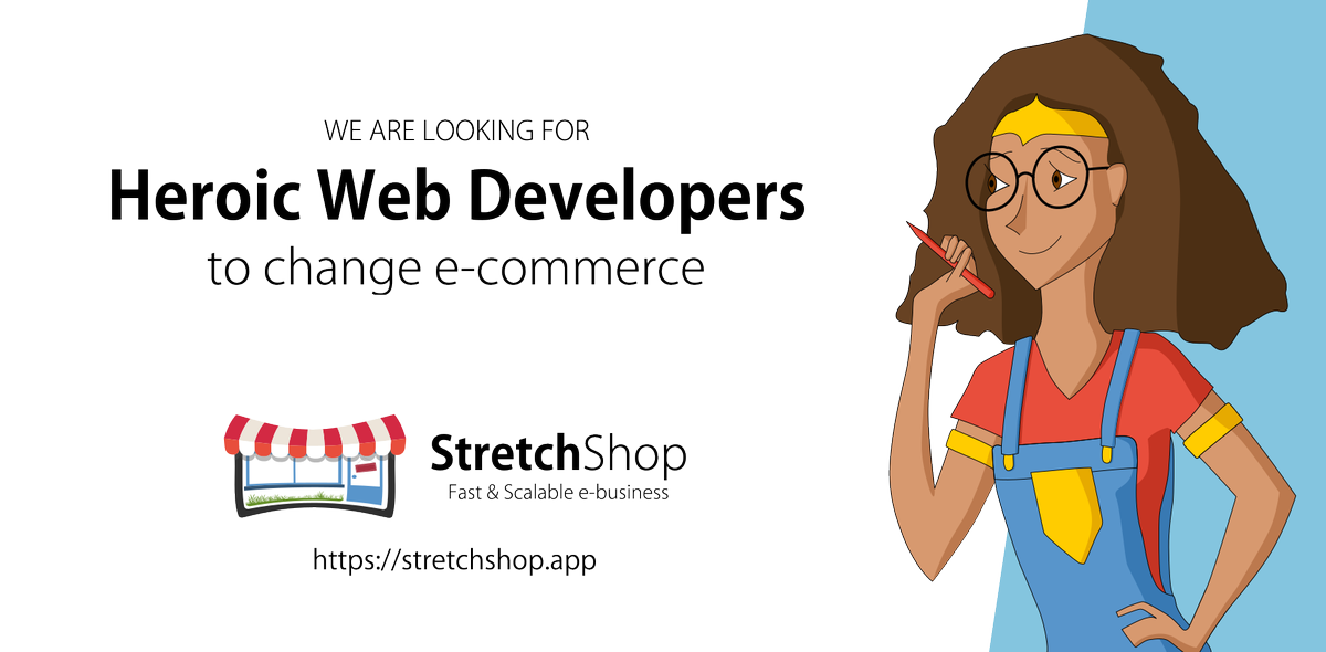 StretchShopJS's tweet image. Help us to build JavaScript e-commerce community stretchshop.app/en/page/join-us - looking for heroic web developers #opensource #javascript #ecommerce