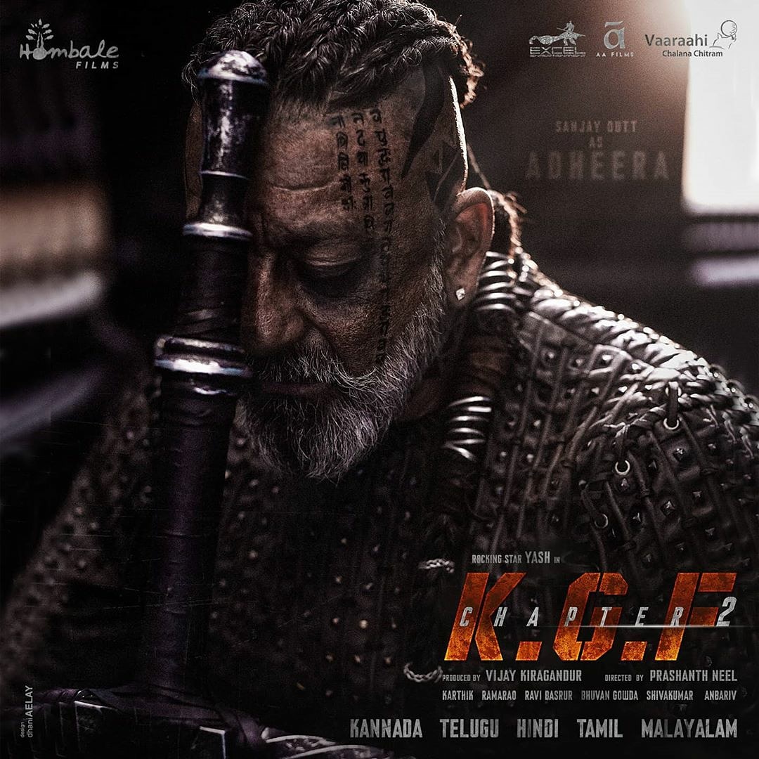 BangaloreTimes1's tweet image. Here&apos;s the first look poster revealing @duttsanjay as Adheera in #KGF #UnveilingTheBrutality 

#KGFChapter2Update #KGFChapter2