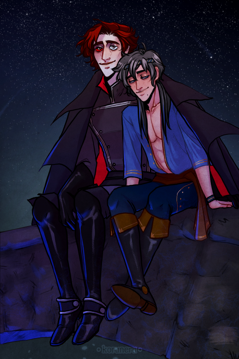 koruneru's tweet photo. - Hey babe, happy one year.
- ...I'm 27.

#thearcana #juliandevorak https://t.co/g7E8xUCku6
