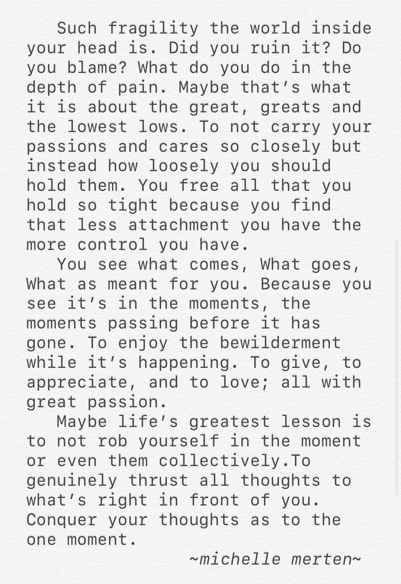 michellenmerten's tweet photo. Thoughts 🌿 https://t.co/gCqnHDmkHO