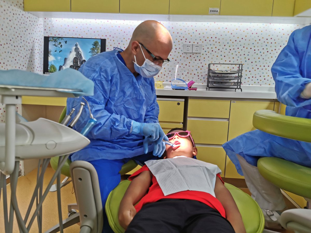 Not only was it amazing to find out our new Dentist was a viewer of my channel, but his work is also amazing. A painless tooth extraction on my son and lots of education.

Dr Albert is an amazing guy from America with a great back story about becoming a dentist. Will do a video!