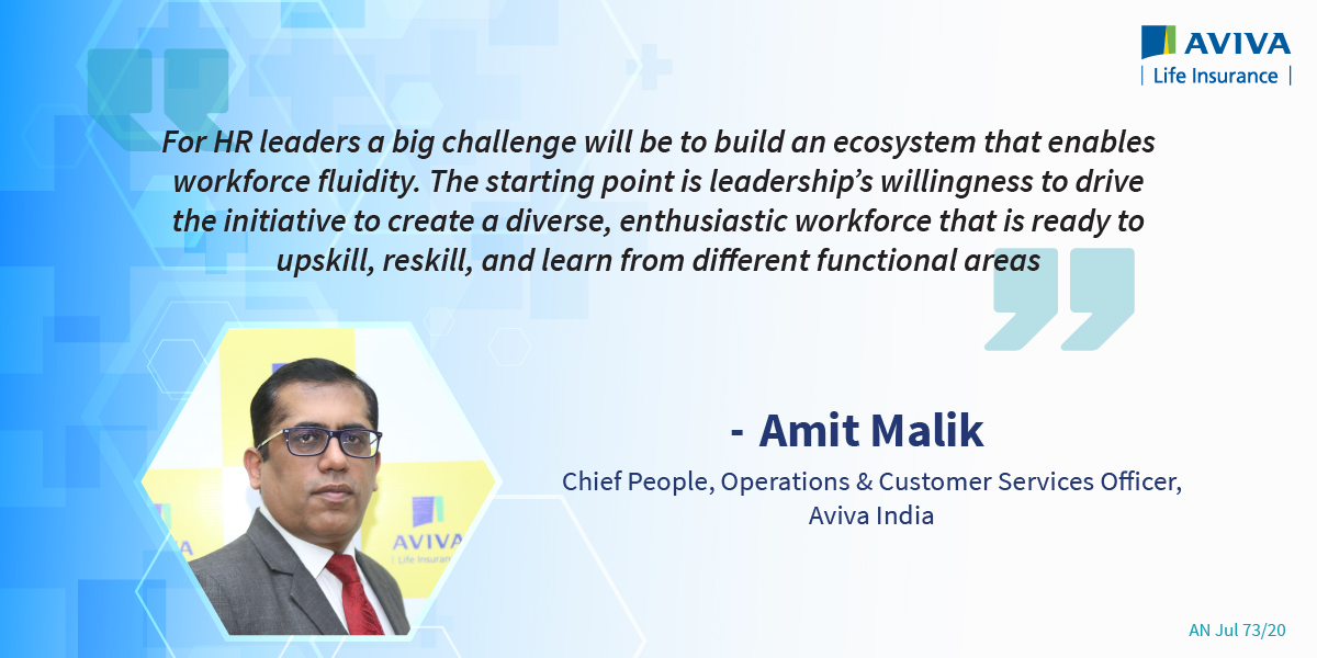 AvivaIndia's tweet photo. Amit Malik @amitmalik99 , Chief People, Operations &amp; Customer Services Officer, highlights the role of HR leadership that can play a key role in readying a fluid workforce in the coming times.
@BWBusinessworld @ReshamSuhail 
Know more: https://t.co/QM00GpXYB2 https://t.co/o2X3UrZKab
