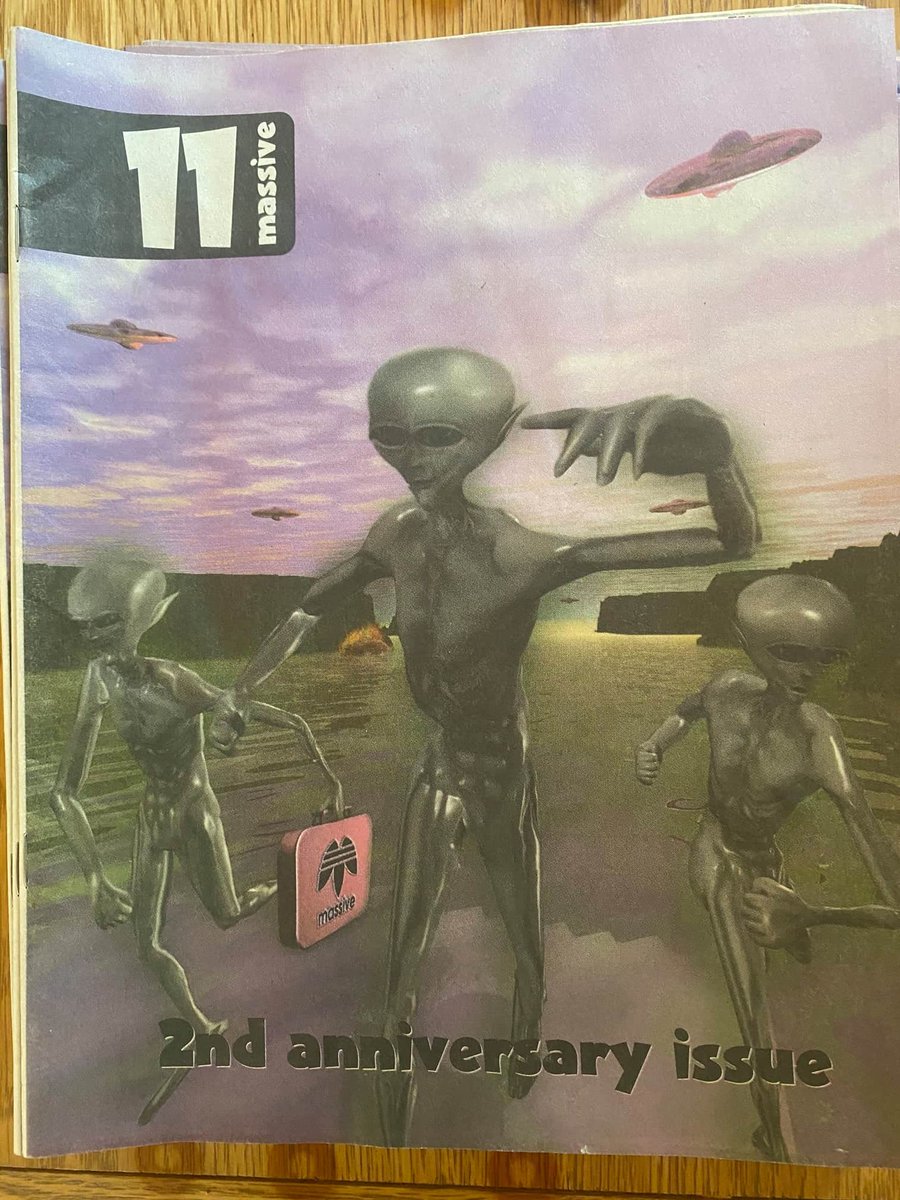 j37h3r's tweet photo. THE CLASSIC 90s MIDWRST RAVER TABLOID! SCANDAL! INTRIGUE! BETRAYAL! 

IT IS ALL HERE! 

@massivemag MAGAZINES -SIGNED BY DAN DOORMOUSE HIMSELF!!!

SHIPPING INCLUDED!!!!
---

https://t.co/lWRbOrrT1p https://t.co/kTFy7ffhCE