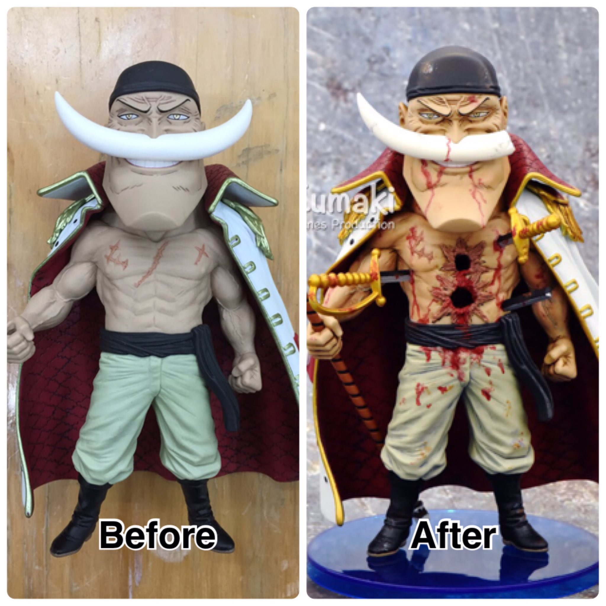Kumakionepiece 製作委托中 Megawcf 白ひげの死 改造塗裝完成品 T T 白ひげ Whitebeard 白ひげmegawcf Whitebeardmegawcf 景品白ひげ Whitebeardfigure 白ひげ海賊団 Whitebeardpirates 世界最強の男 四皇 Fouremperors 白ひげ改造