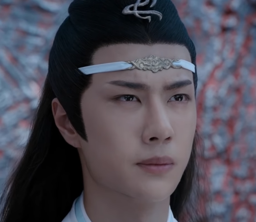 Lan Wangji? Sees that. And is not pleased.