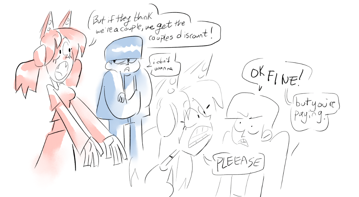 we were doing character prompts based off quotes and this is mine for one of them 