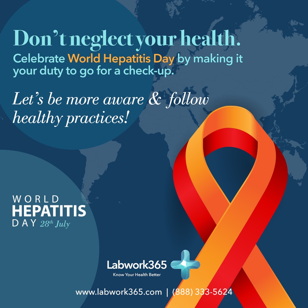 labwork365's tweet photo. Millions are affected with hepatitis disease without being aware or receiving any sorts of treatment. On this World Hepatitis Day, let’s make sure to get ourselves tested to live a healthy and hepatitis free life. https://t.co/8SEhwAQOkq