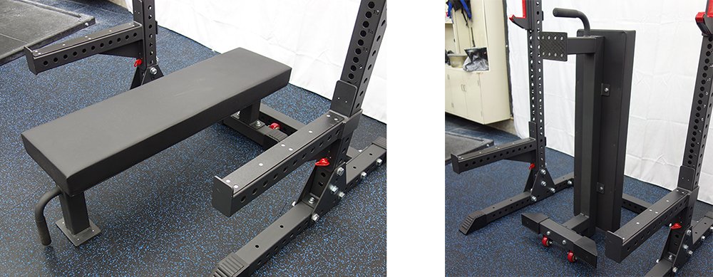 MBC フラットユーティリティーベンチ 赤 交換シート付 MBC フラットユーティリティベンチ　赤