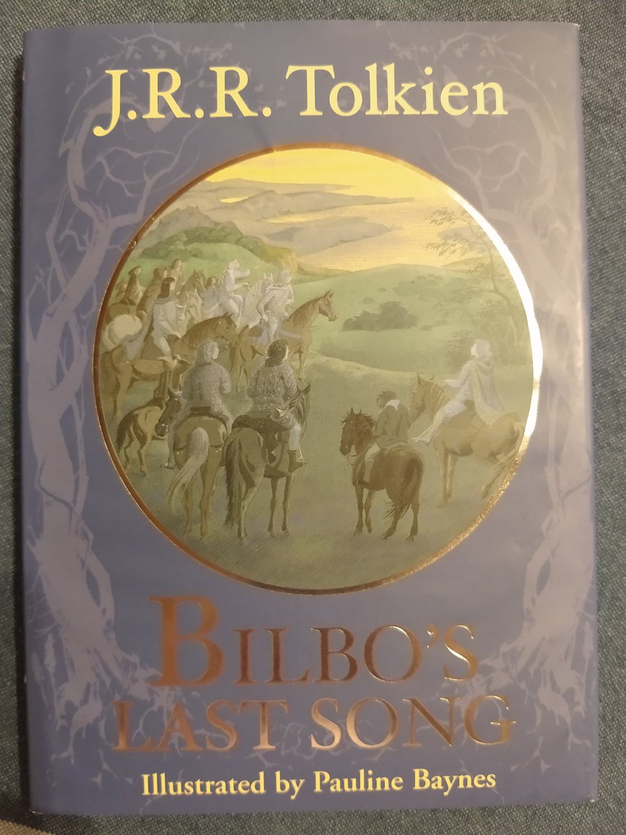 24. Bilbo's Last SongIt turns out that you can never introduce Tolkein too early.I only learned of this a week ago, and wasn't sure what I would get; I rather like it!A lovely poem, a nocturne, an elegy. Sleep well, kiddo, and dream of Aman