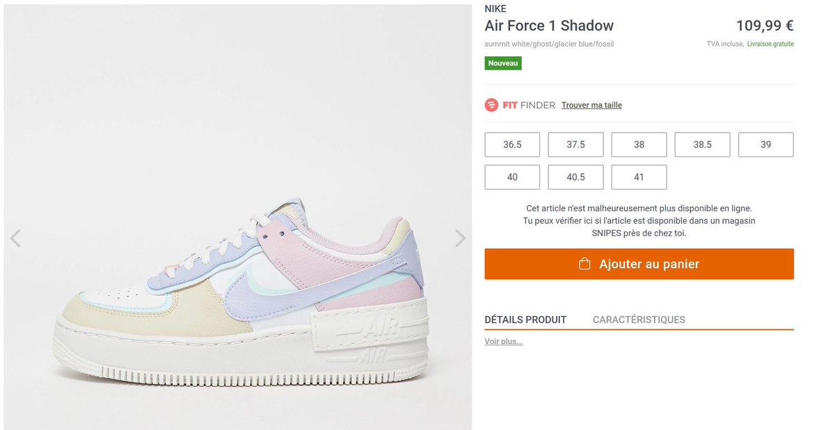 Wmns Nike Air Force 1 Shadow 'Pastel 