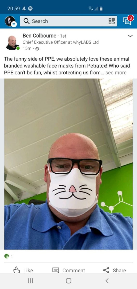bencolbourne's tweet photo. Circular economy face masks https://t.co/raR5qxvx6T