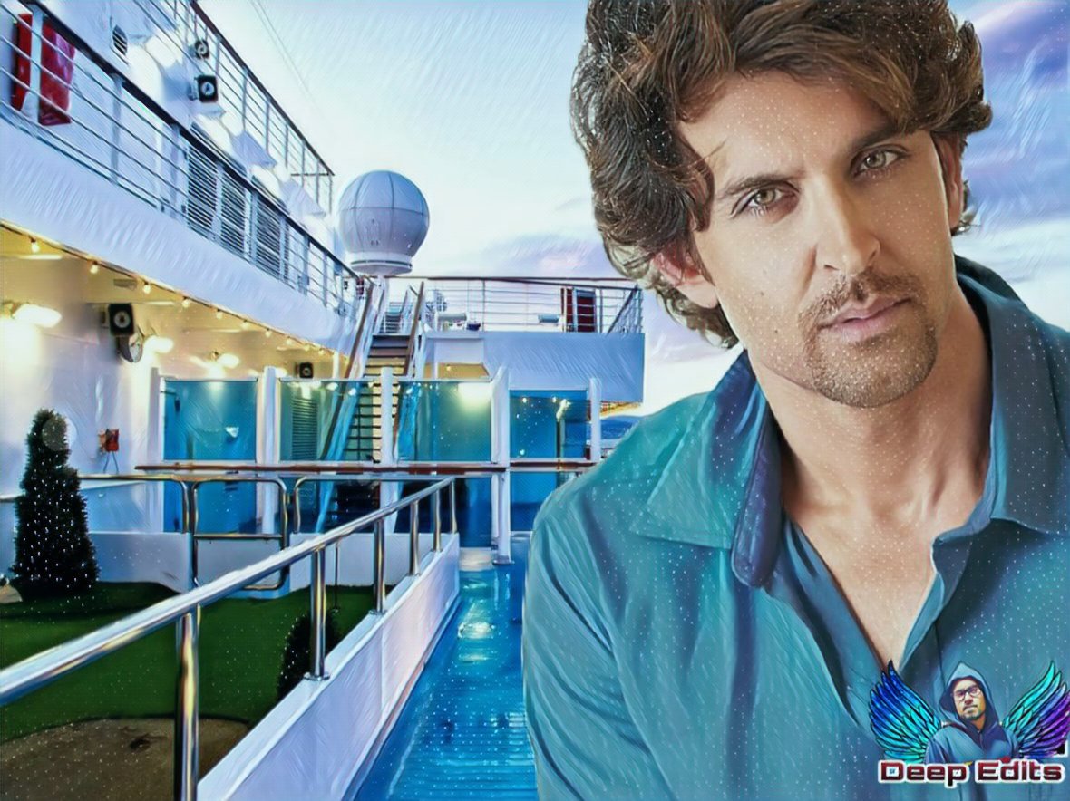 Deepsagar825's tweet photo. Chaand sitare ful or Khushboo ye to saare purane he , taza taza Kali khili he , ham Uske deewane he , hmm , hmm❤️
#DeepEdits , #HrithikRoshan ❤️
Love you - गुरुदेव @iHrithik 😍 https://t.co/McL7pYgPeR