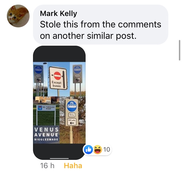 Hahaha I love we love Biggleswade