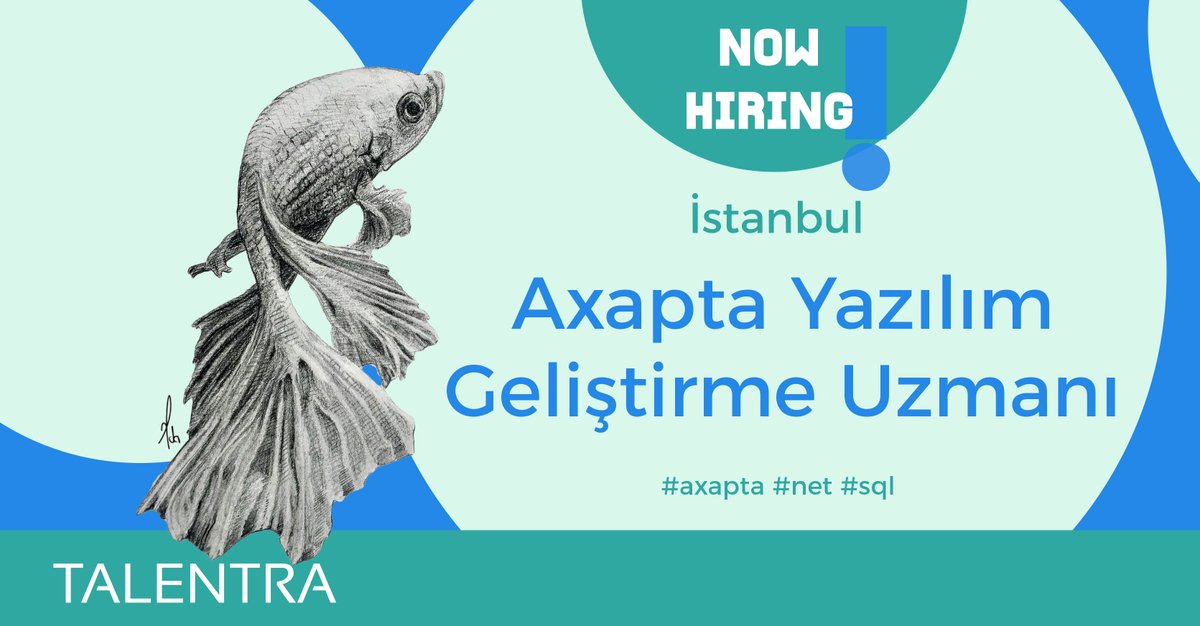 Talentra's tweet image. 62 yıllık deneyimi ile 3 kıtada faaliyet gösteren sektörünün lideri müşterimiz için, Axapta Yazılım Geliştirme Uzmanı arıyoruz. 

Detaylı bilgi ve başvuru için: bit.ly/308EmA7

#techjobs #işilanı #axapta #net #sql #yazilimgelistirme #uzman #istanbul #itjobalert