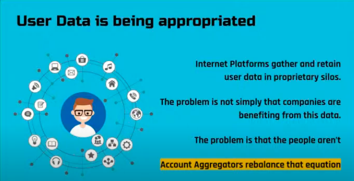 12/ As we increase the number of digital touchpoints in our lives, we generate data that has so far been owned and exploited by everyone other than us, without our consent.Now, the 'data empowerment' layer aims to address this using the Account Aggregator framework.