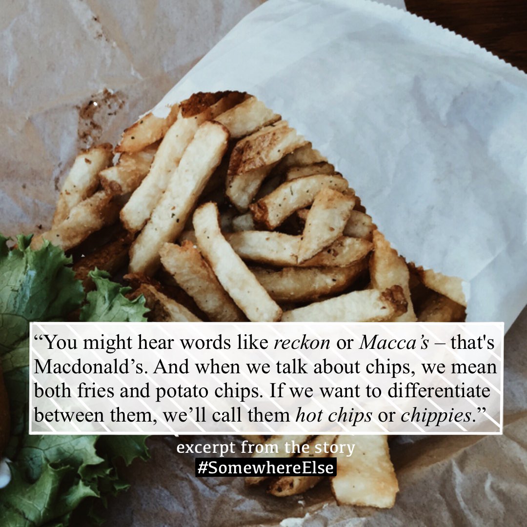 dear_llama's tweet image. Some #kiwi slang from the upcoming chapter! I'm really slow with this one, but I want to post something before July ends, so... I'll get on it. Chop chop! 🤞 #SomewhereElse #SneakPeek #excerpt #amwriting