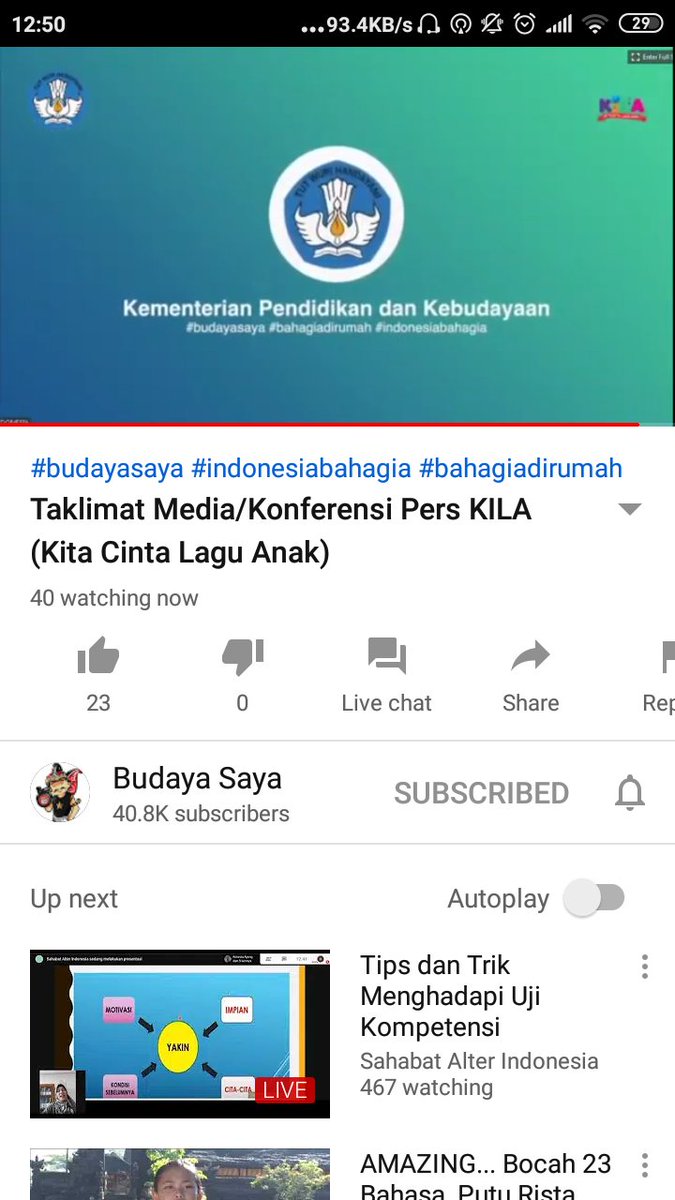 Asli, jadi nostalgia ke era masih pake seragam putih - merah 😍

#KILA 
#KITACintaLaguAnak
#MerdekaBelajar 
<a href="/budayasaya/">Media Kebudayaan Indonesia</a> 
@kemendikbud_ri