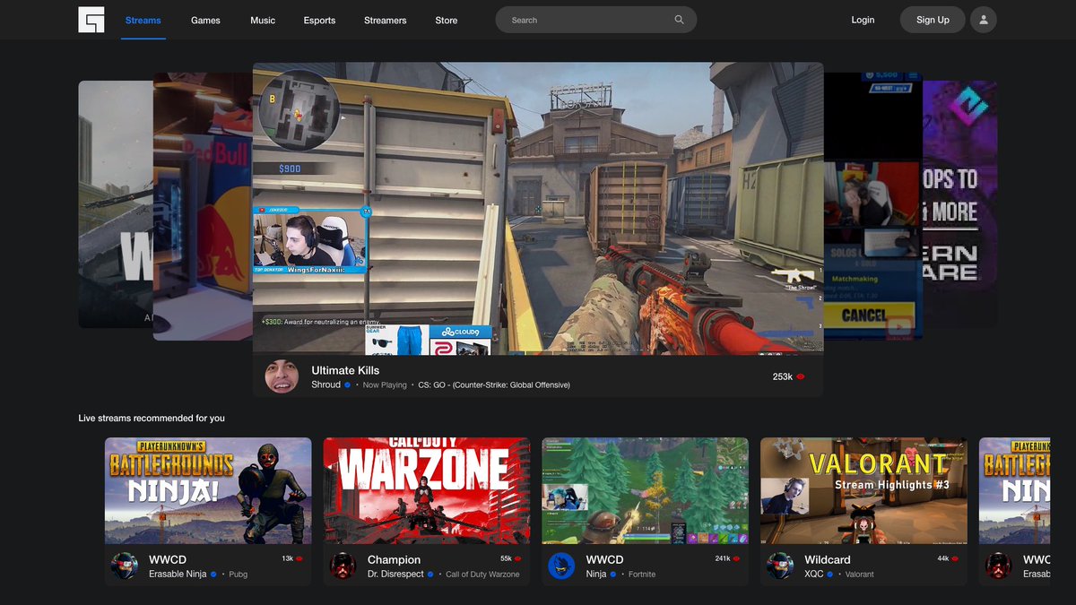 mallenkb's tweet image. Good morning, I redesigned @FacebookGaming streaming site 😊. What do you think?
@AdobeXD @dribbble @chiziaruhoma @FlutterDev @DanielAmorue @akinboulex @adekanbi_rex @WatchMixer
