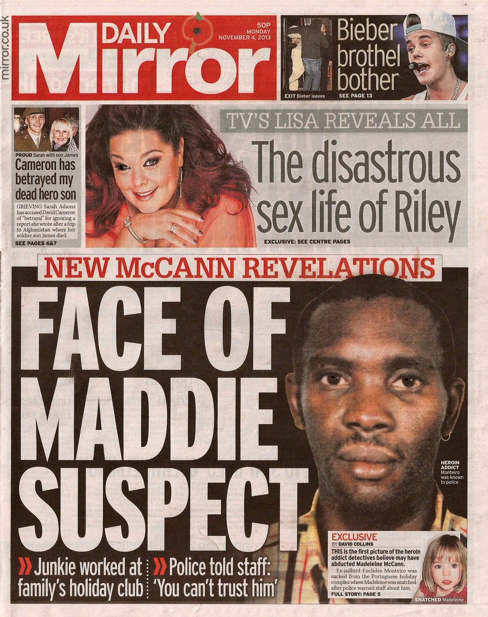 Madeleine  #McCann PRIME Suspect...Hey!!!! Where did he go?He’s DEAD!Ok???...Maybe we can find another one who is alive?