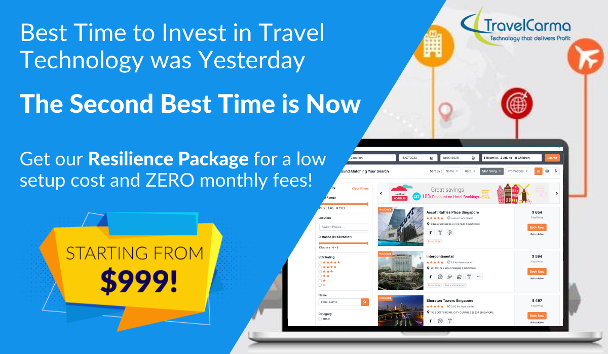 It's crucial for travel agencies to invest in #traveltechnology to manage the surge in bookings when #travel increases. 

So, we're offering a #cloud-based #onlinebooking &amp; back-office solution for flights, hotels and other services at a very low cost: bit.ly/39DjzYq