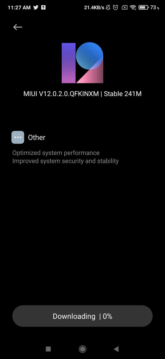 MadanGaikwad14's tweet image. K20 Pro Get Another MIUI 12 Update.
#miui12Update #miui12K20Pro