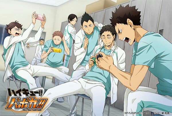 playing games with aoba johsai,, someone save oikawa please