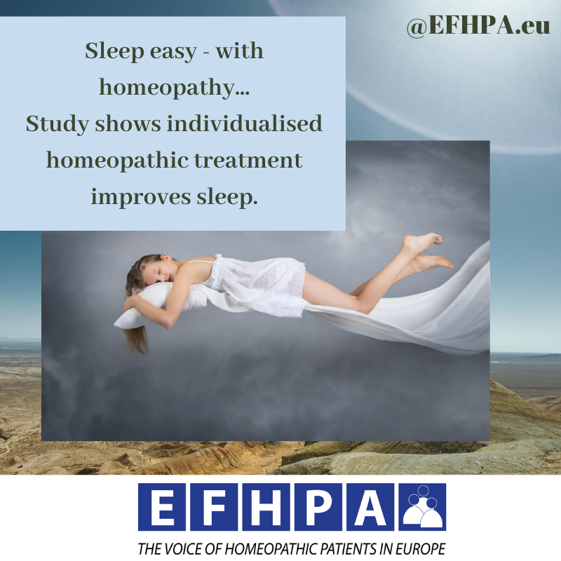 EFHPAeu's tweet photo. A recent study looked at insomnia, which is the most common sleep-related complaint...

Their conclusion: individualized homeopathy seemed to produce significantly better effect than placebo. 

https://t.co/Vw2G7gejBQ #homeopathy #research

https://t.co/11L1NHaRFP https://t.co/hJhdOHedi9