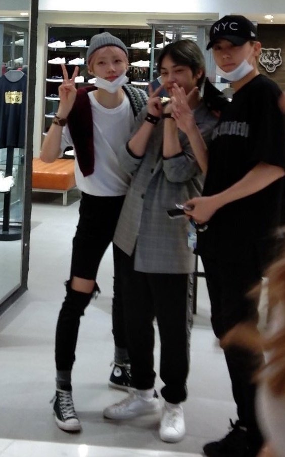 Although he's pretty skinny, the members themselves said that Chanhee is the healthiest among them. He also eats well. Also remember when they picked him as the mukbang fairy after he ate a whole pan of pizza in 20 minutes? We have nothing to worry about