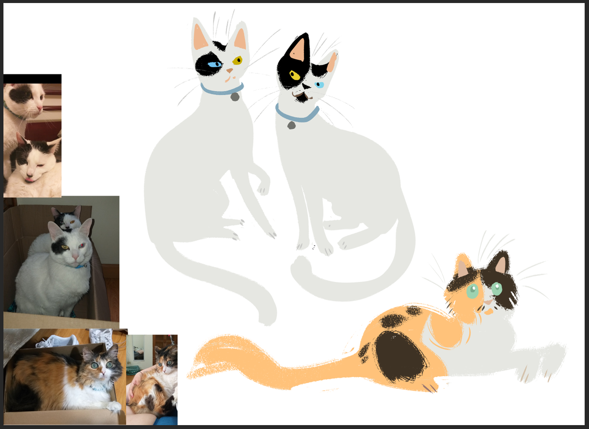 Two brothers with Heterochromia and an older lady who is blind and fighting leukemia all belong to  @UwU_mit