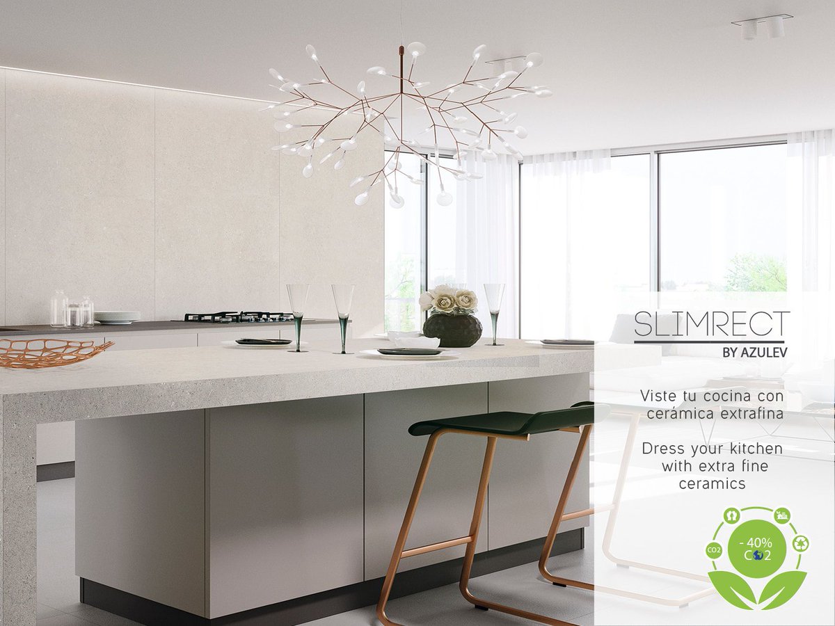 azulev_ceramica's tweet photo. Ageless 100x260. Viste tu cocina con cerámica extra fina Slimrect by Azulev. Nuestra colección más ecológica. 😍 🌼 ☘️
https://t.co/iuCsMCYaDL
#azulev #slimrect #interiorismo #interiordesign #arquitectura #architecture #ceramicaextrafina #extrafinetile https://t.co/F57meQhqvB