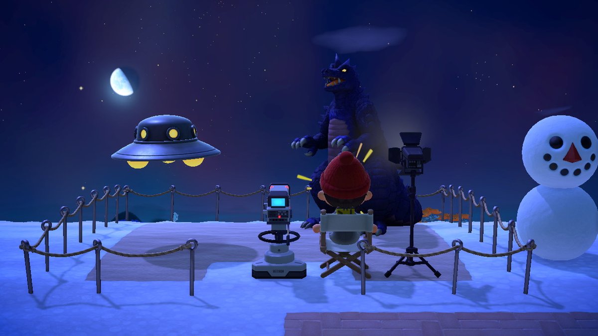 RabbitGIC's tweet photo. #AnimalCrossing #ACNH #NintendoSwitch Beautiful Night https://t.co/gdRmsnSEav