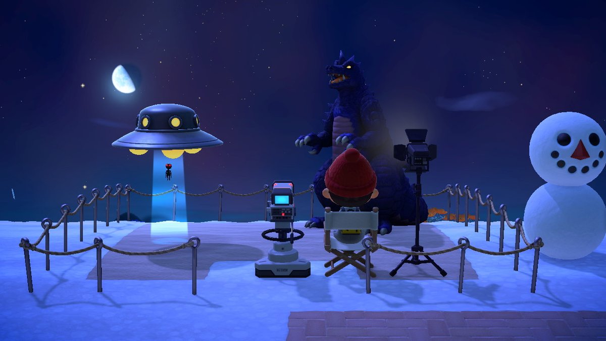RabbitGIC's tweet photo. #AnimalCrossing #ACNH #NintendoSwitch Beautiful Night https://t.co/gdRmsnSEav