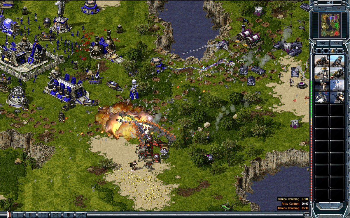 command and conquer red alert 2 game resolution