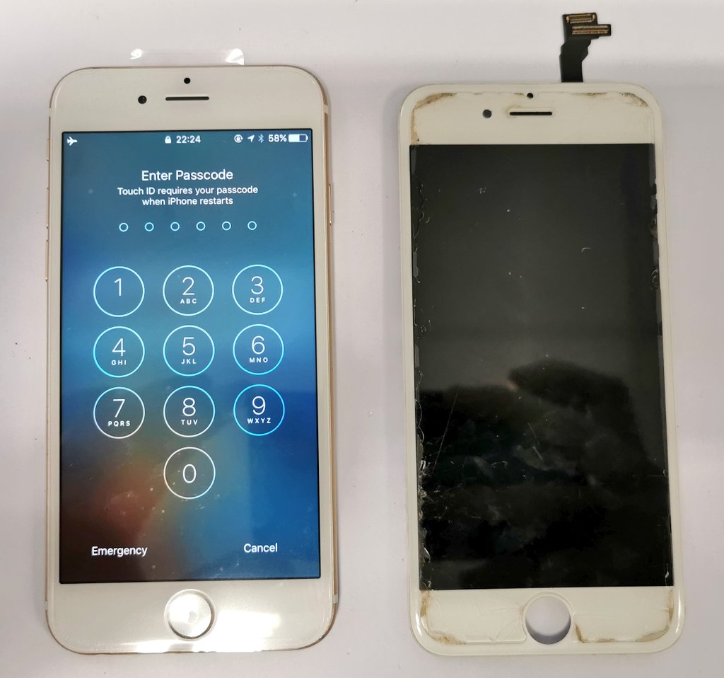 PPPCRglasgow's tweet photo. Iphone repairs done yesterday.
All iphone repairs undertaken, most same day repair 👍
#pppcr #printing #digital #apple #phone #repair #glasgow #design https://t.co/OqQu4QxKFF