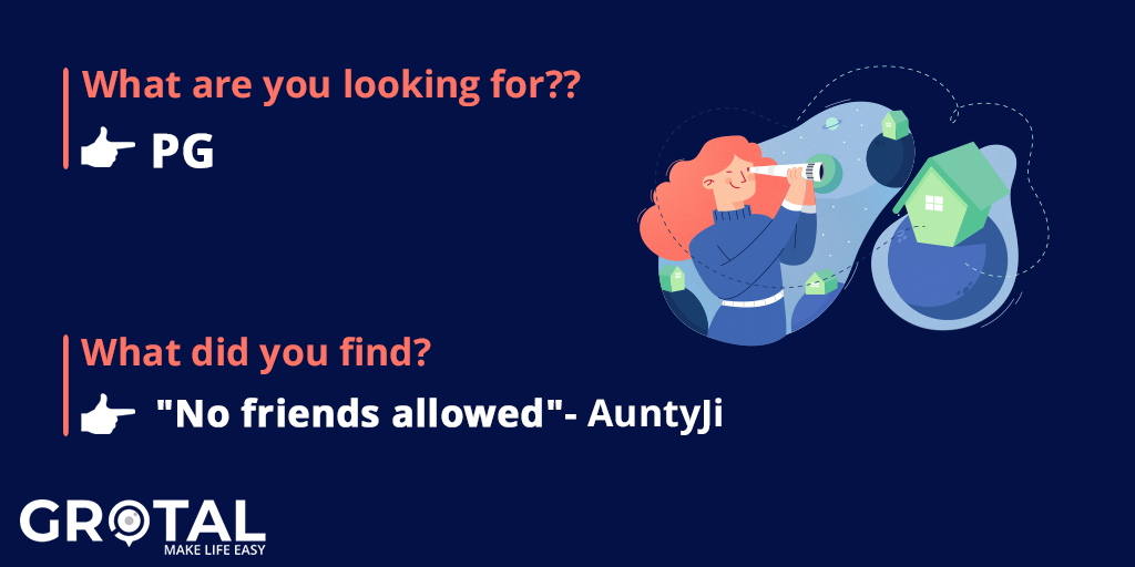 GrotalIndia's tweet photo. Let those aunties👱♀️feel the "BURN" as you find your perfect PG 🏘 Accommodation ➡️ https://t.co/pyPHZmhRns
#PayingGuestAccommodations #PGServices #PFForGirls #PGForBoys https://t.co/aH1PJ7lBVU