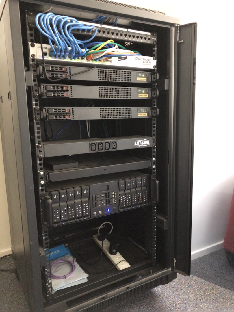 netdatahq's tweet photo. Let's continue the #SysadminDay celebrations! We're sharing employee #homelabs & invite you to share also. Here's James Mills', on the Netdata #SRE team. Get the details on his setup & don't forget to join our retweet to win giveaway, full details here: https://t.co/sKVBNbh3iI https://t.co/eIprhxDhYU