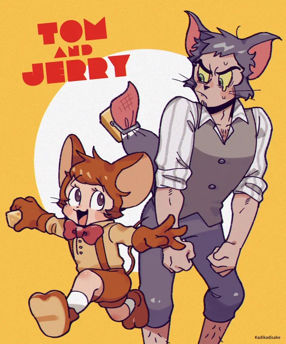 トムとジェリー擬人化!!??? 