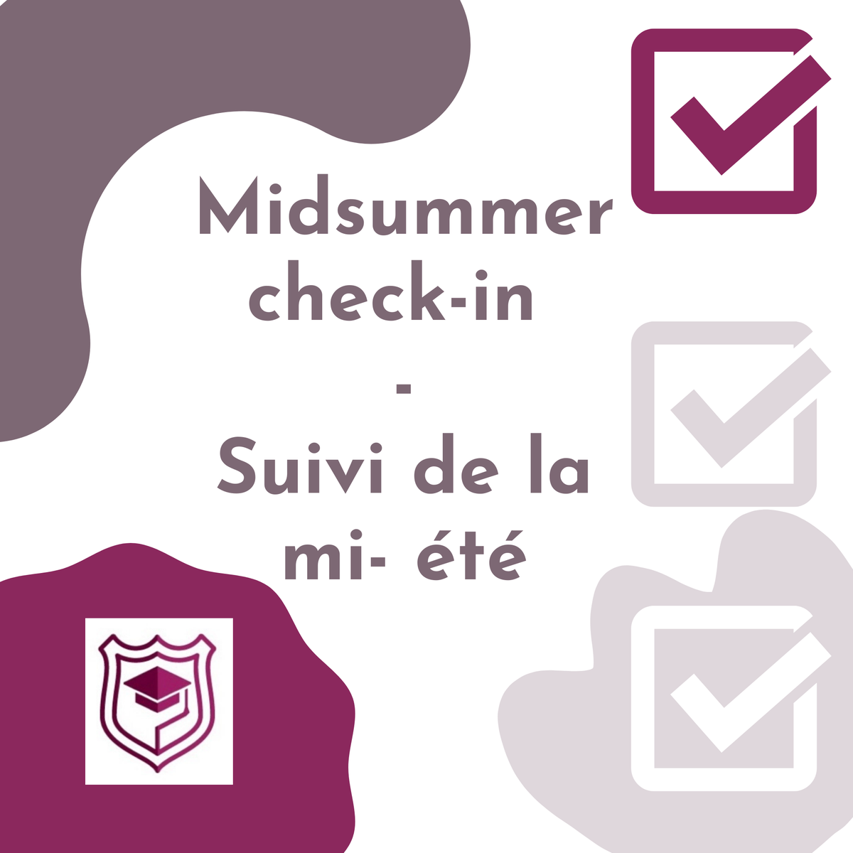 gcs_egc's tweet photo. Midsummer check-in: Reminder to check in with your supervisor, review your progress and work term goals

Suivi de la mi- été : N’oubliez pas de vérifier auprès de votre superviseur, d’examiner vos progrès et vos objectif de travail
#goals #workterm #performancereview #fswep #coop https://t.co/8vJaDCz9b7