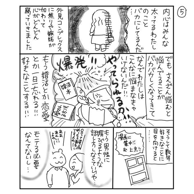 外見コンプレックスのある37歳80kgのわたしが結婚した話
【2/2】

#漫画が読めるハッシュタグ 
#婚活 