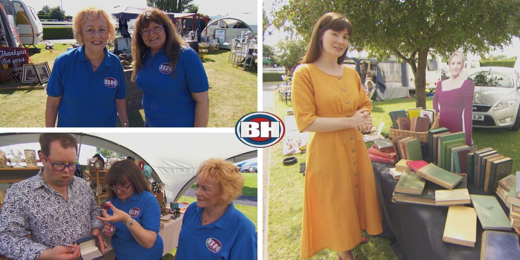 Join the #reds and #blues shopping for antiques <a href="/Southwell_Races/">Southwell Racecourse</a> with <a href="/NatashaRadio/">Natasha Raskin Sharp</a>, Thomas Forrester &amp; <a href="/TimWeeks720/">Tim Weeks</a>.

And find out why a #HarryPotter book has bidders under its spell at the auction! 

🔛📺 @ 12:15pm | Times vary
<a href="/BBCOne/">BBC One</a> <a href="/BBCWales/">BBC Wales 🏴󠁧󠁢󠁷󠁬󠁳󠁿</a> <a href="/BBCiPlayer/">BBC iPlayer</a> <a href="/bbcstudios/">BBC Studios</a>