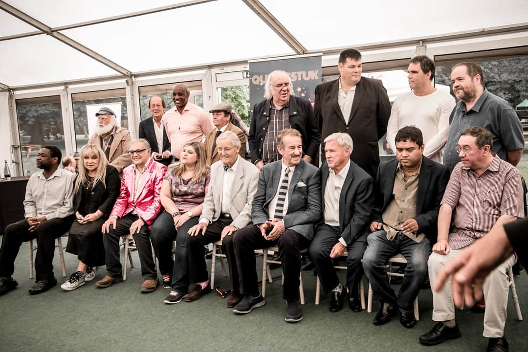 Quizbritain's tweet photo. Hard to believe it was three years ago today we held @QuizFestUK in @Beaulieu_Hants and sadly Nicholas Parsons and David Rainford are no longer with us. It was a special day despite the rain. https://t.co/61wiXVXRCL