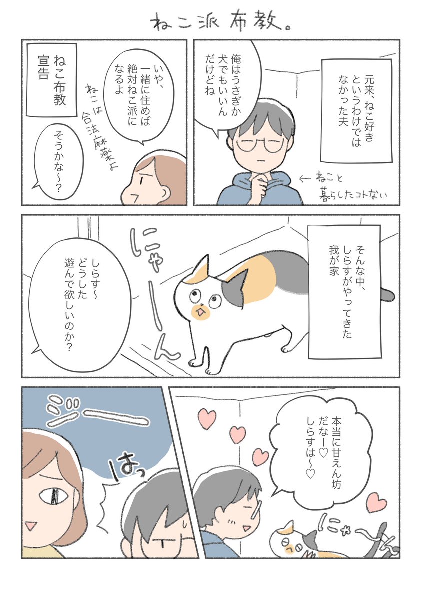 三毛猫しらす漫画

ネコの沼にまた1人はまってしまった…? 