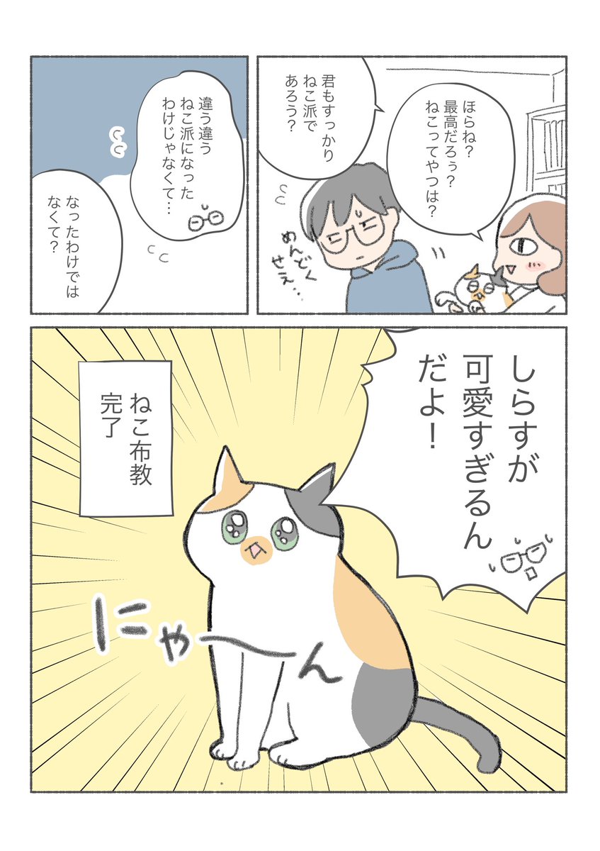 三毛猫しらす漫画

ネコの沼にまた1人はまってしまった…? 