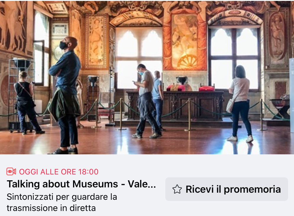 MagmaFollonica's tweet photo. 💥Oggi alle 18.00 diretta Facebook dal Magma Follonica con Valentina Zucchi in dialogo con @nicolasballario, giornalista, curatore e conduttore, nonché fotografo, e Gabriele Finaldi, direttore della @NationalGallery di Londra.
👉#TalkingAboutMuseums a cura di @musefirenze https://t.co/bekaOJ1puo