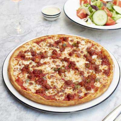 Pizza ExpressLa Reine - 898 caloriesVeneziana - 938 caloriesSloppy Giuseppe - 897 calories